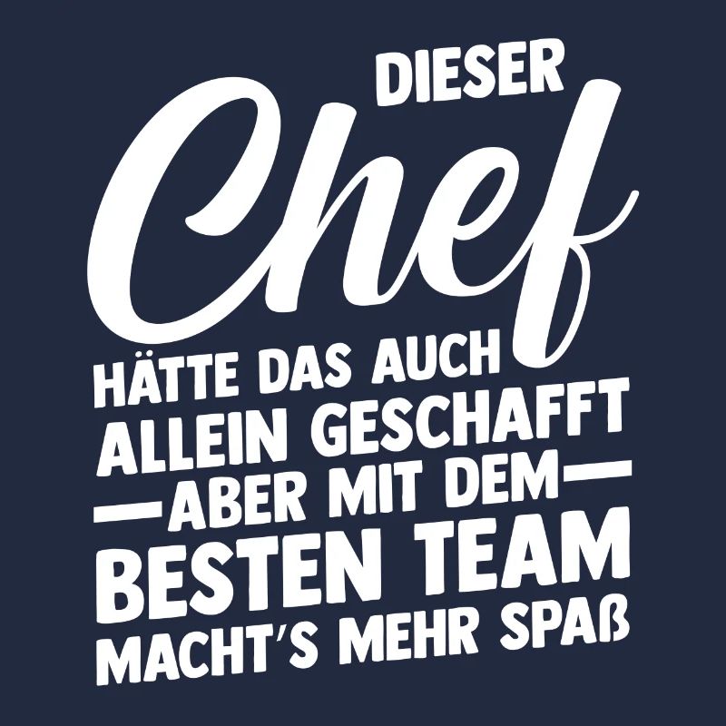 Teamleiter Chef Abschied