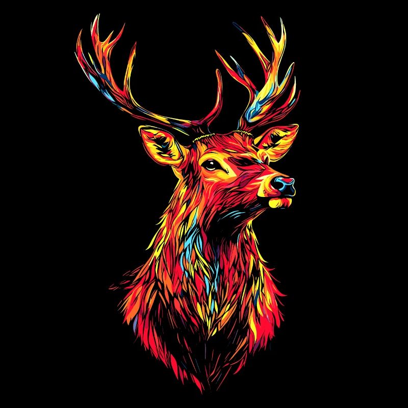 Hirsch Geweih Jagd Reh Rentier Rothirsch Jäger