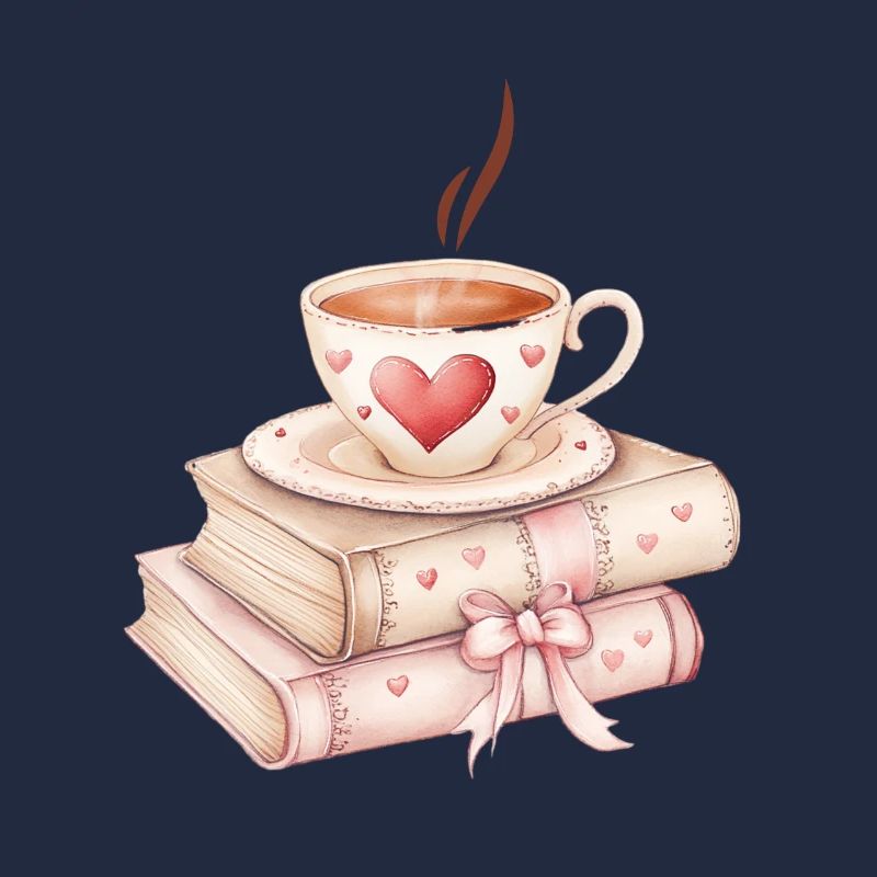 Liebe schlürfen: Kaffee und Bücher