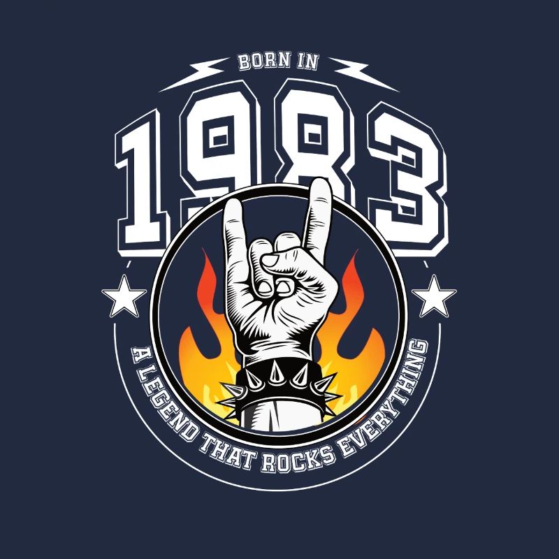 1983 Birthday, rocks everything