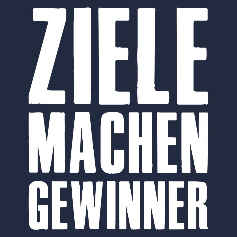 Ziele machen Gewinner Gründer Unternehmer Startup