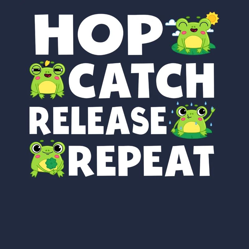 Hop Catch Release, Repeat Frog Humour