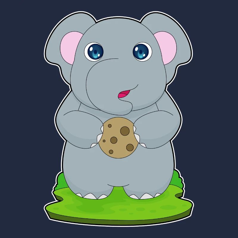 Elephant Cookie