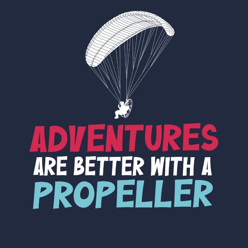 Abenteuer sind besser mit einem Propeller