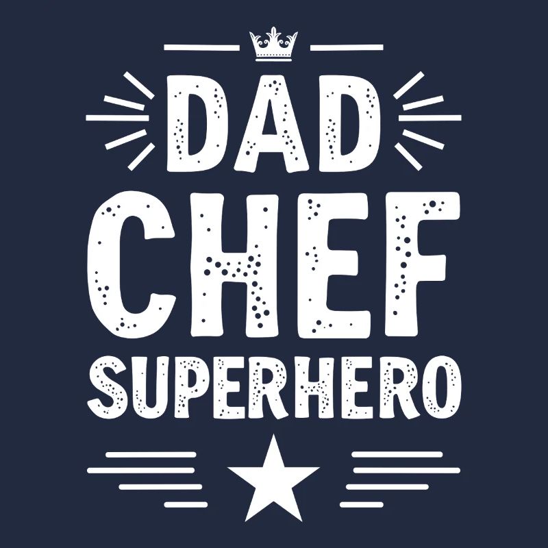 Dad Chef Superhero – Papa Koch Superheld