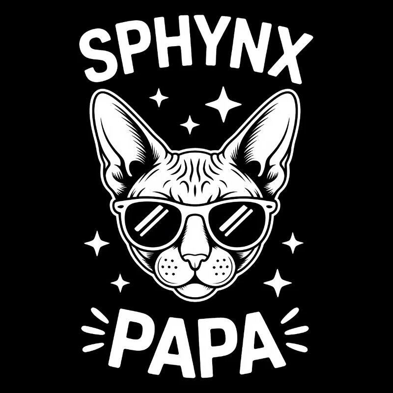 Chat Sphynx Disant Drôle Chat Sphynx Cadeau