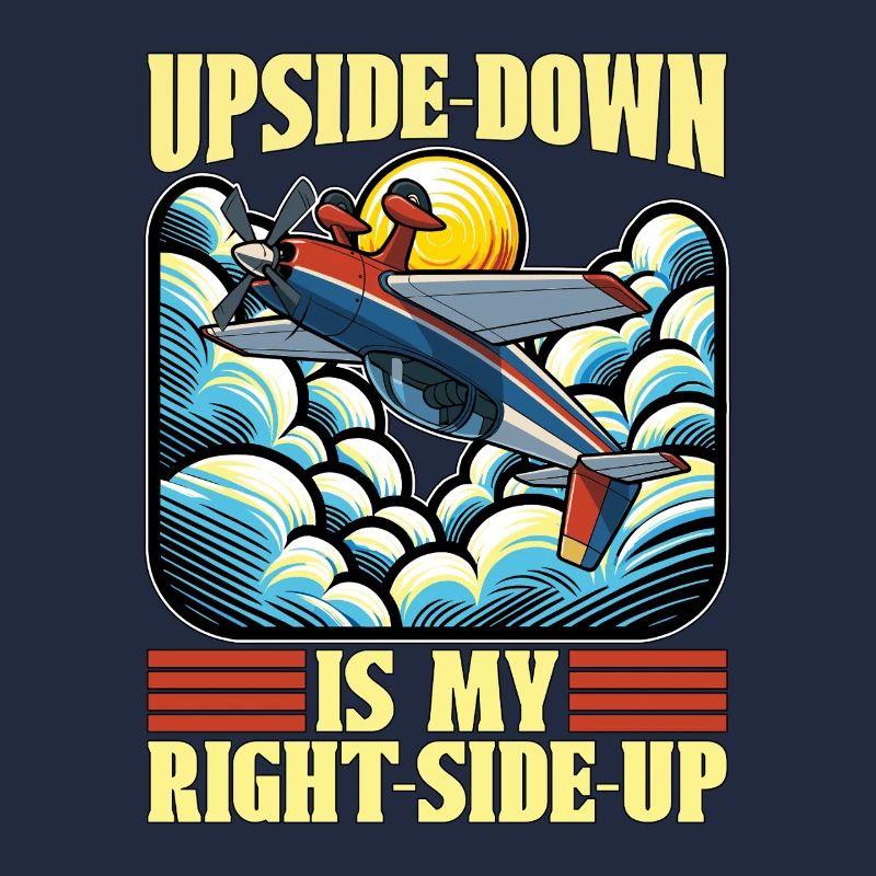 Aerobatic Pilot Upside-Down Is My Right RC Pilot