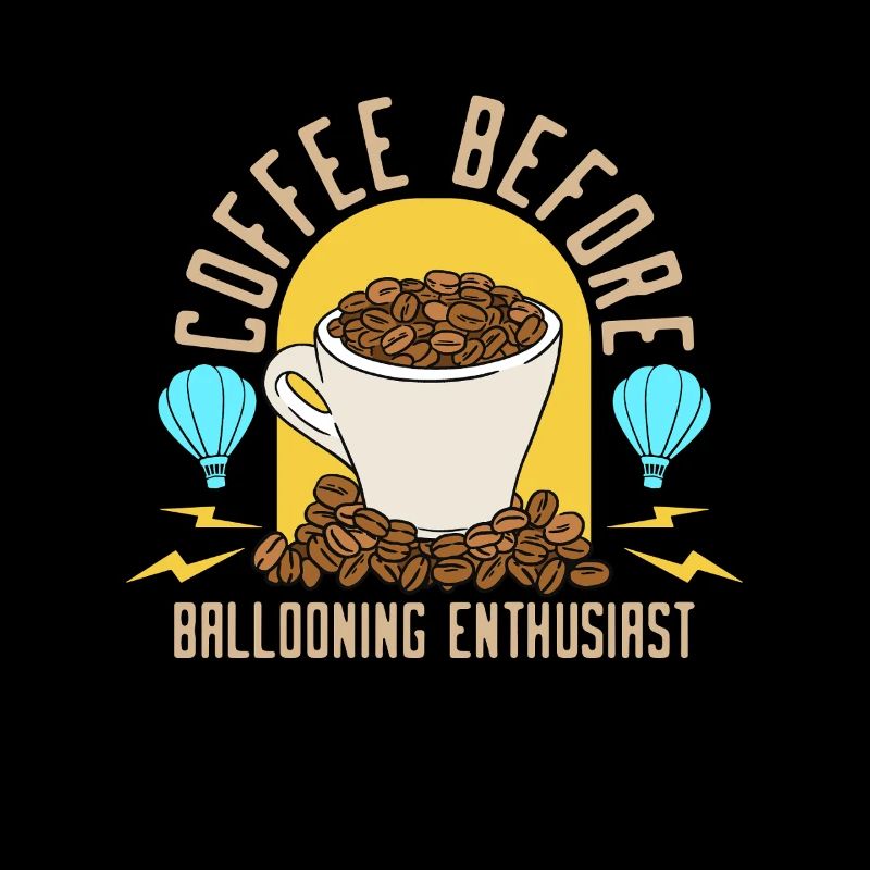 Ballooning Enthusiast Coffee Aviation Coffee Lover