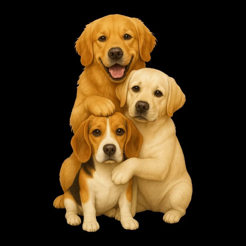 Golden Retriever Labrador Beagle