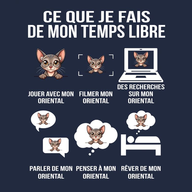 Ce que je fais de mon temps libre Oriental