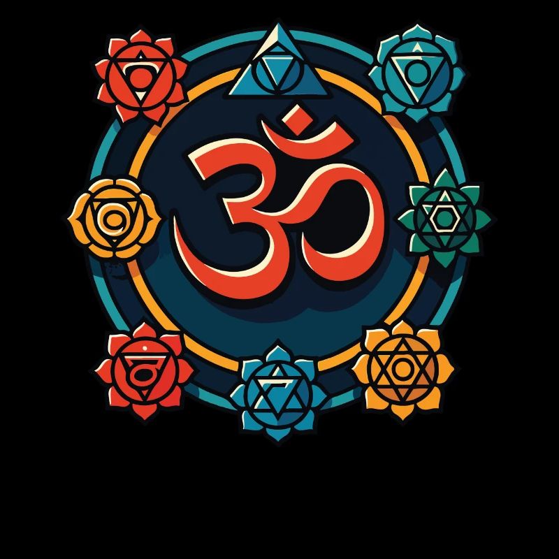 Om Achtsamkeit Affirmation Spirituelles Design