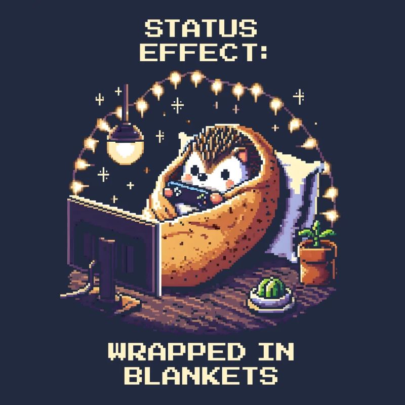 Status: Snuggled up in blankets