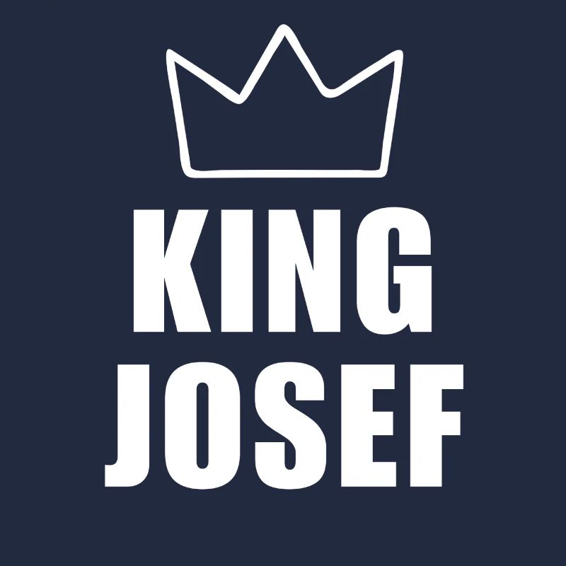 Josef Name mit Buchstabe J - King Crown Hemd