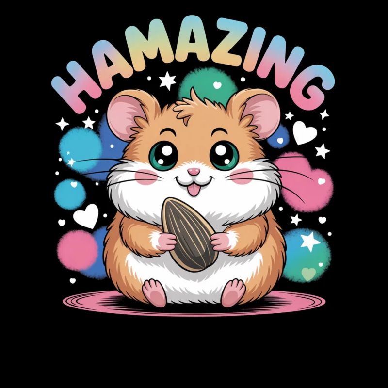 Hamazing Kawaii Hamster Seed Hearts