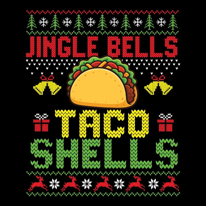 Jingle Bells Taco Shells Funny Holiday