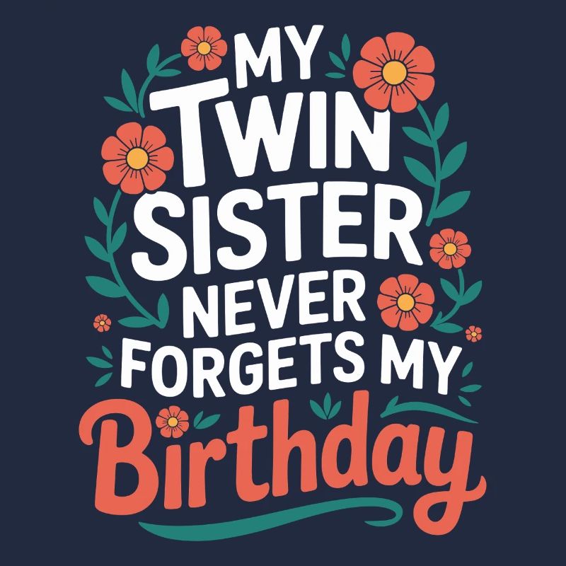 Zwillinge Zwillingsschwester Geburtstag