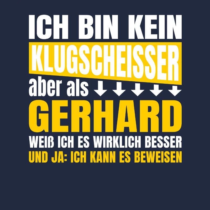 I'm not a smartass Gerhard