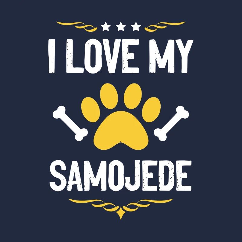 Ich liebe Samojede