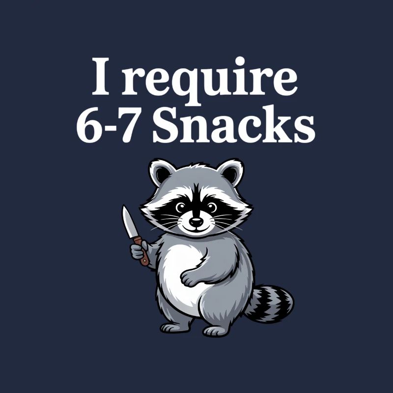 6-7 Internet Meme Cooler 6 7 Raccoon