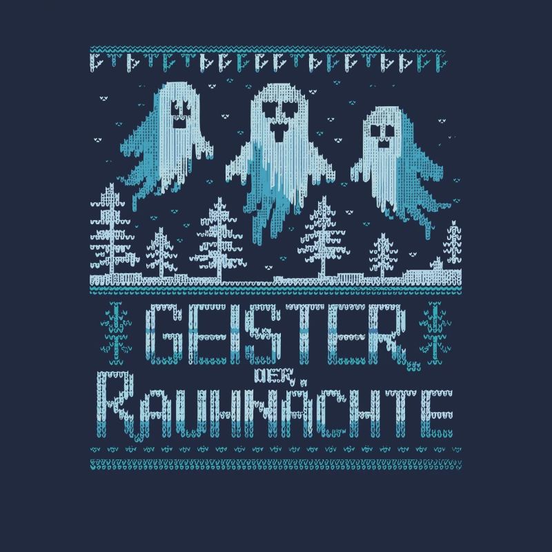 Ghosts of the Rauhnächte Winter ghost fun