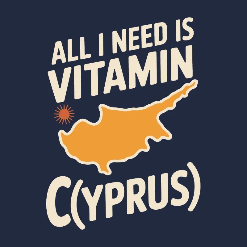 Chypre Tout ce dont j’ai besoin, c’est de vitamines Chypre Drapeau chypriote