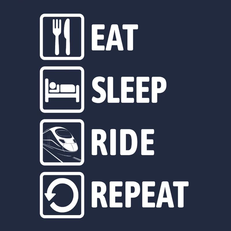 Manger Dormir Répéter - Voyage en Train