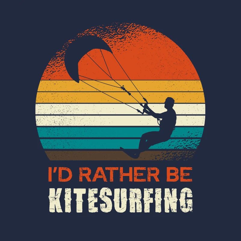 Conception de cercles rétro pour le kitesurf