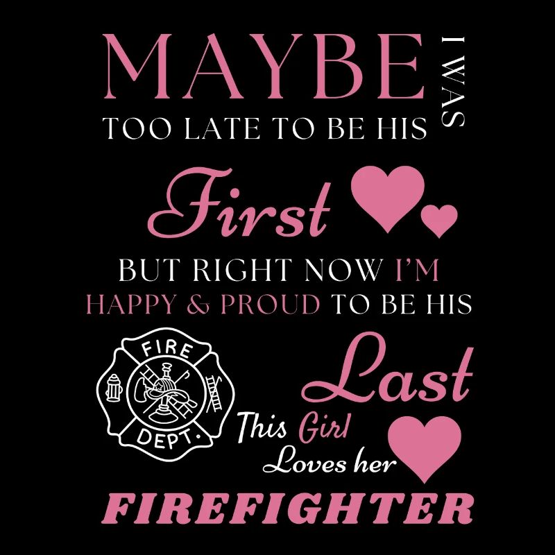 Firefighter Wife - Proud Fire Dept. Spouse & Hero 