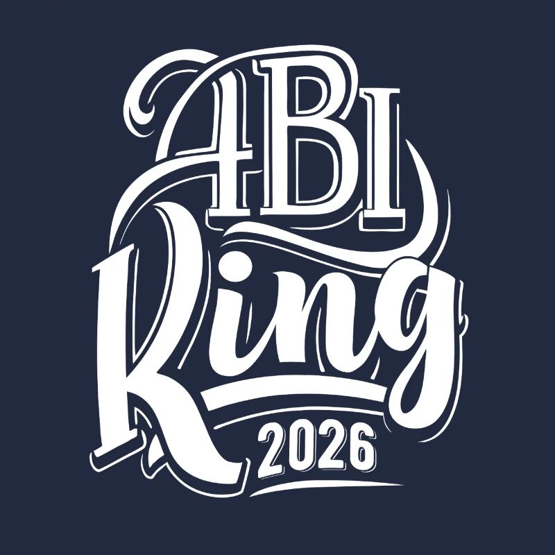 Abi King 2026 - Abitur - Spruch