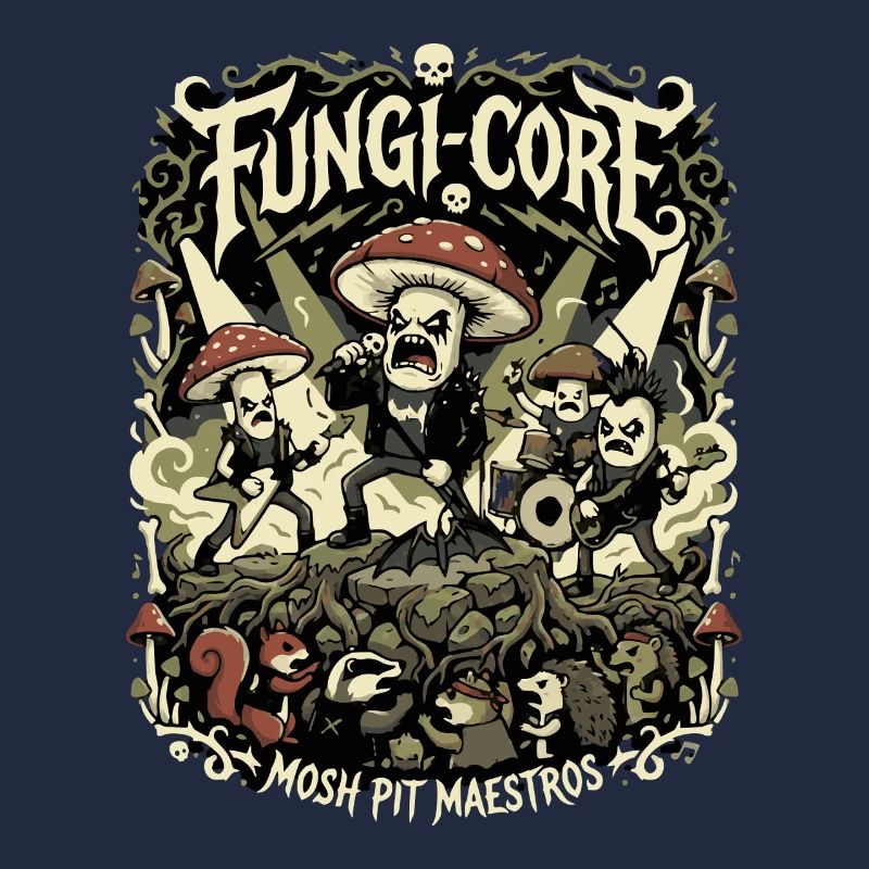 Fungi Core Mosh Pit Maestros Pilz Metal