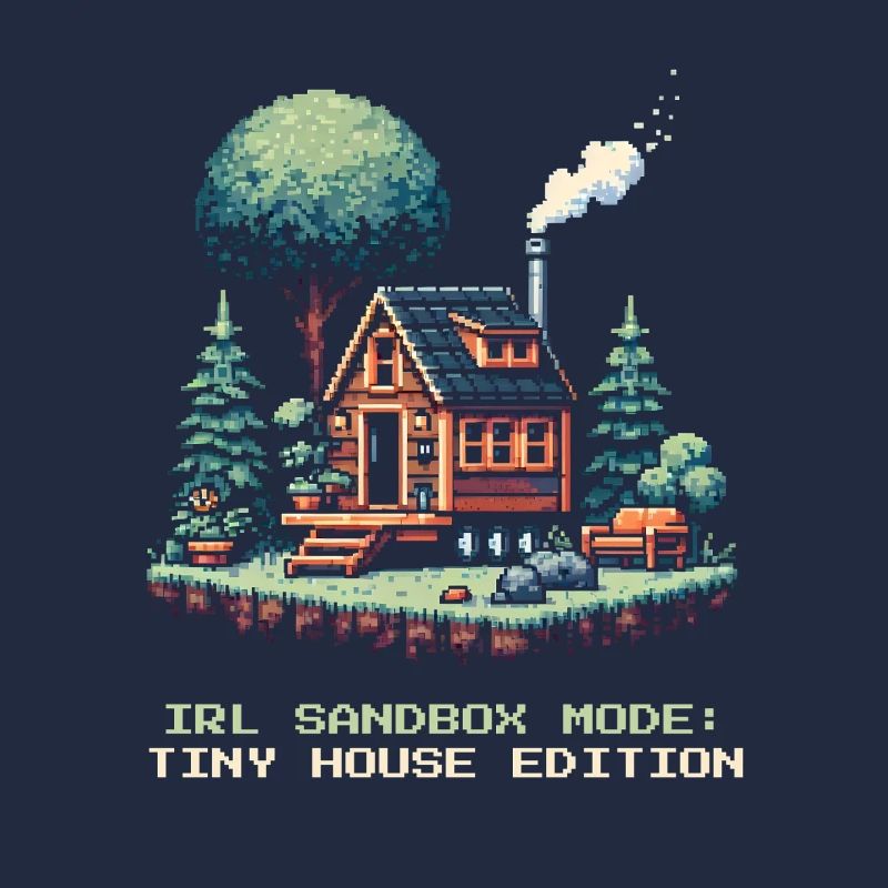 Mode bac à sable IRL | Mode de vie dans les maisons miniatures