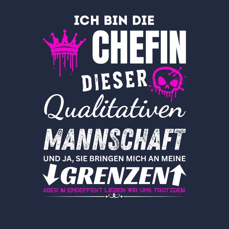 Chefin Qualitativen Mannschaft Chefin Geschenke