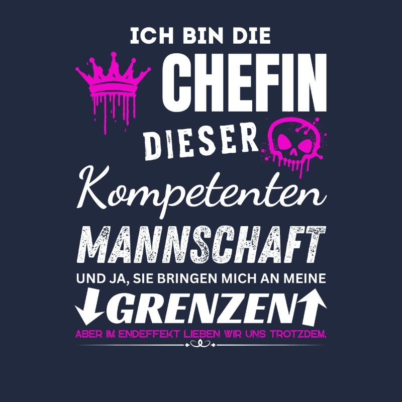 Chefin der Kompetenten Mannschaft Chefin Geschenke