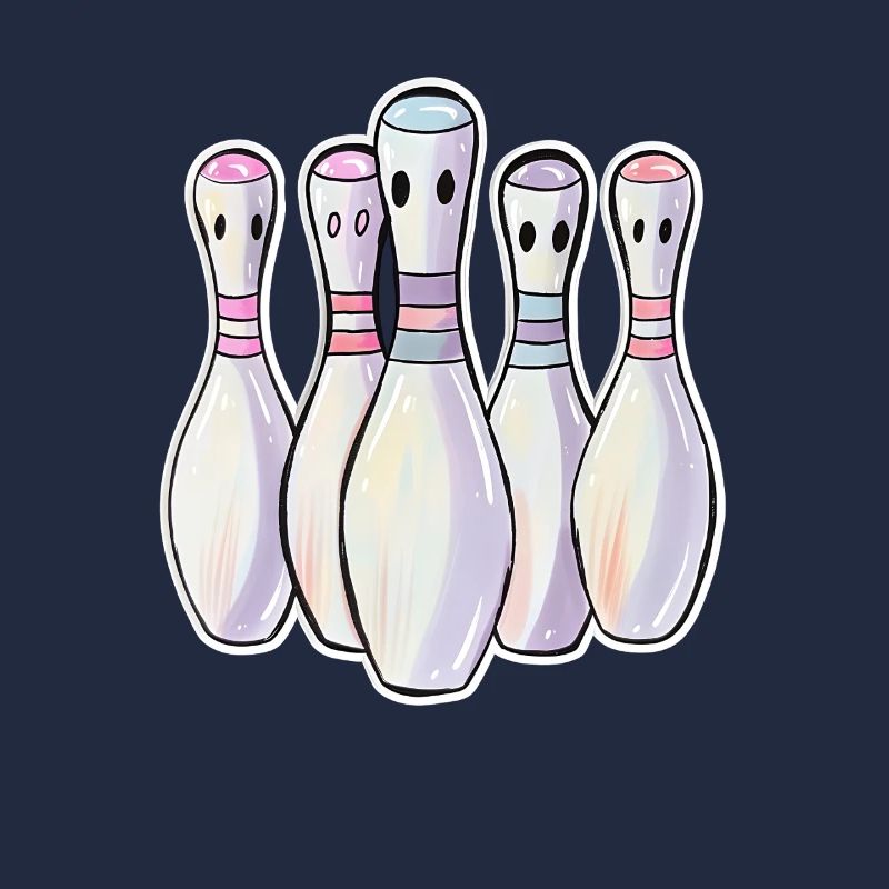 Quilles de bowling Look comique