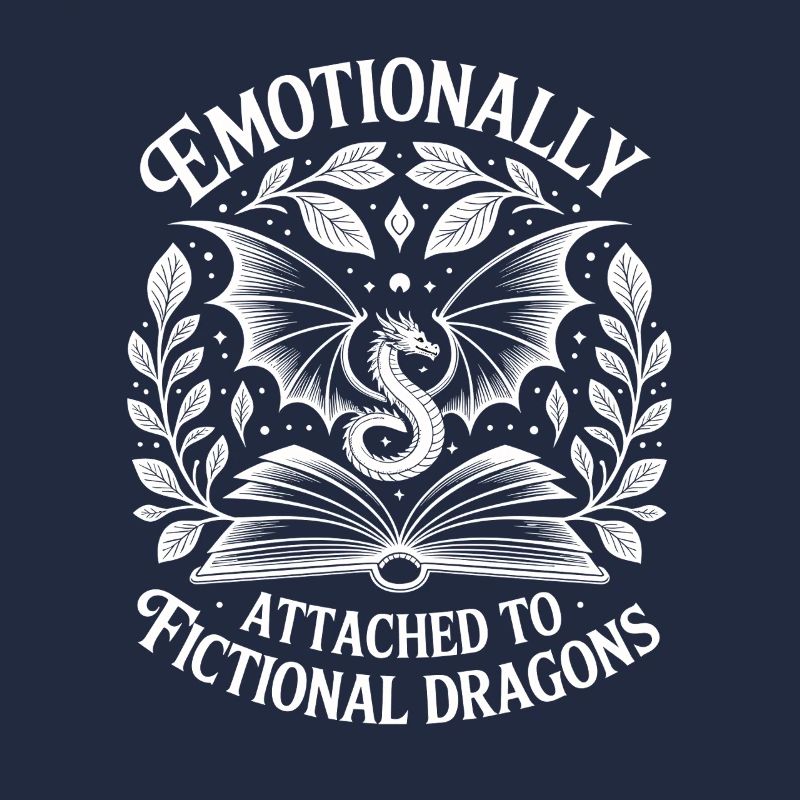 Fantasy Novel Dragon Fairy Tale Reader Funny