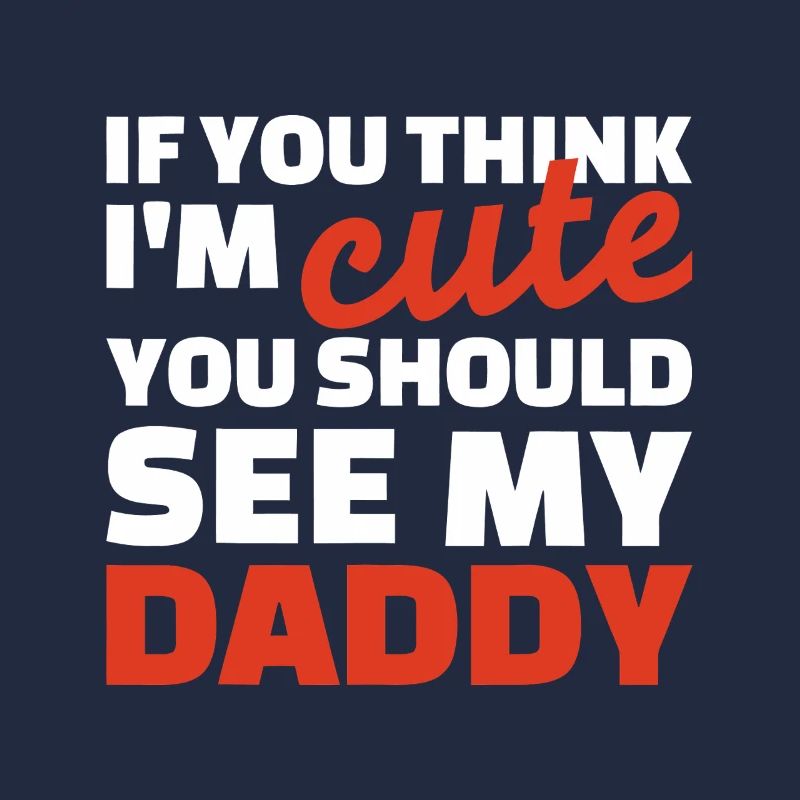 Papa Cute Bold Typography Tee