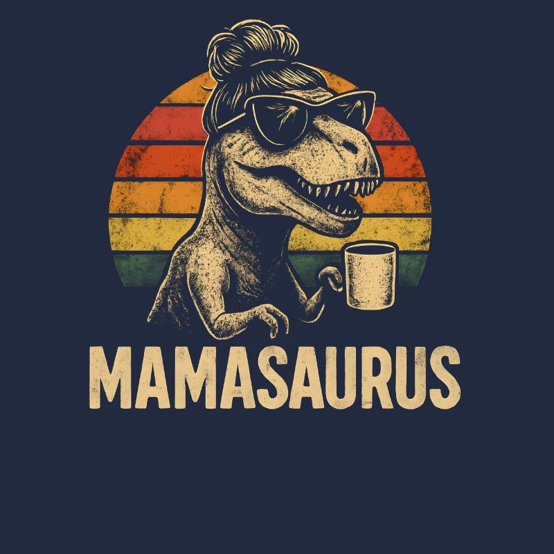 Mamasaurus Mama Mutter Geschenkidee Humor Lustig