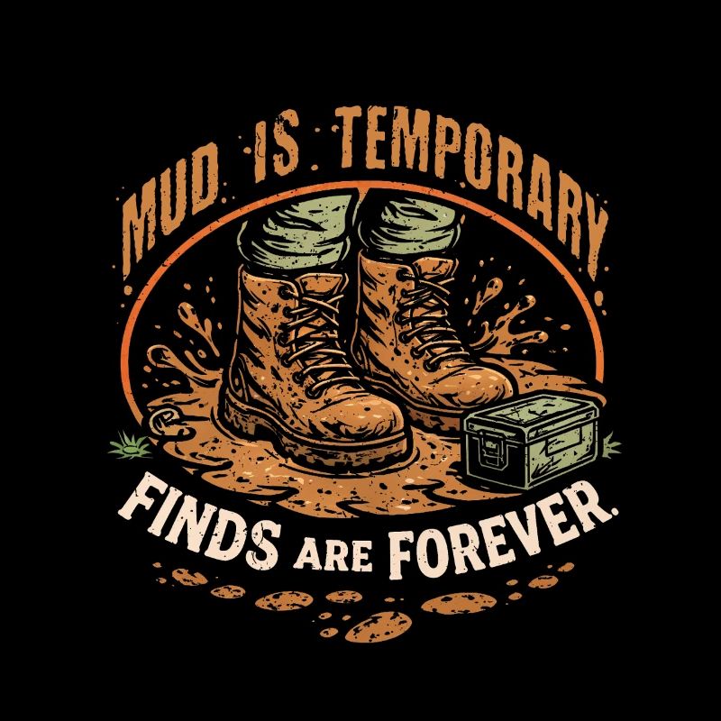 Geocache Mud Is Temporary Finds Are Forever