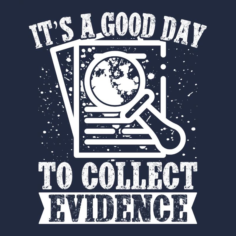 Forensic Analyst Good Day To Collect Evidence