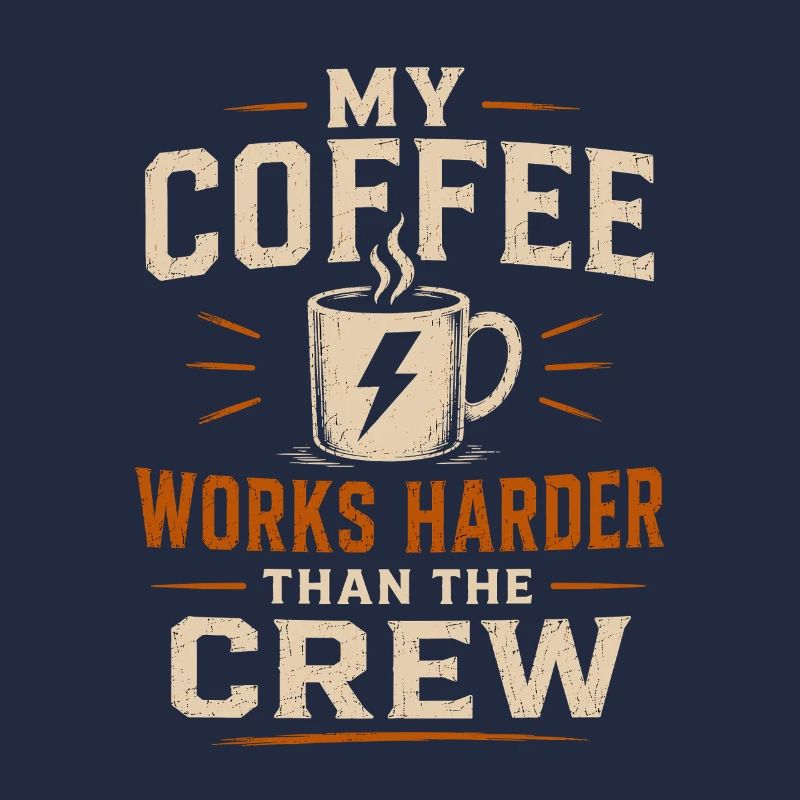 Lineman Humor Câble d’alimentation Café