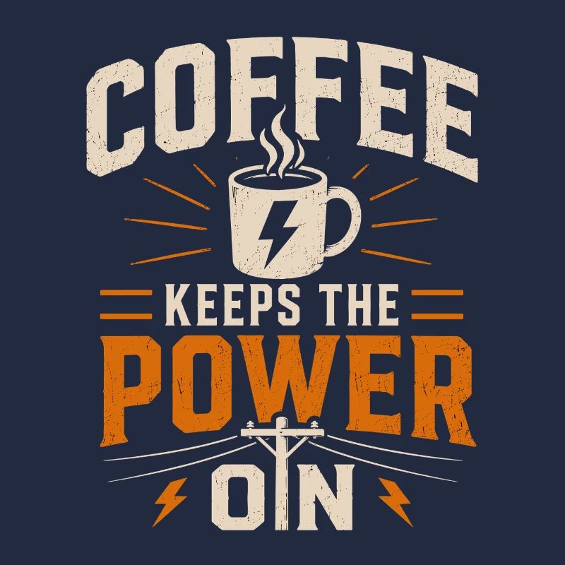 Coffee keeps the power supply going