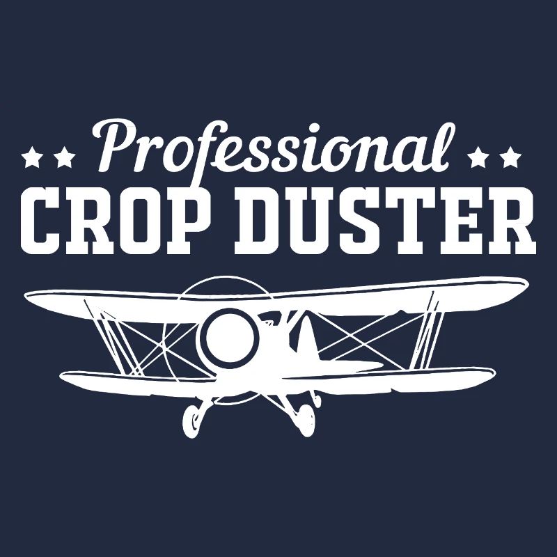 Crop Duster Flugzeug Pilot