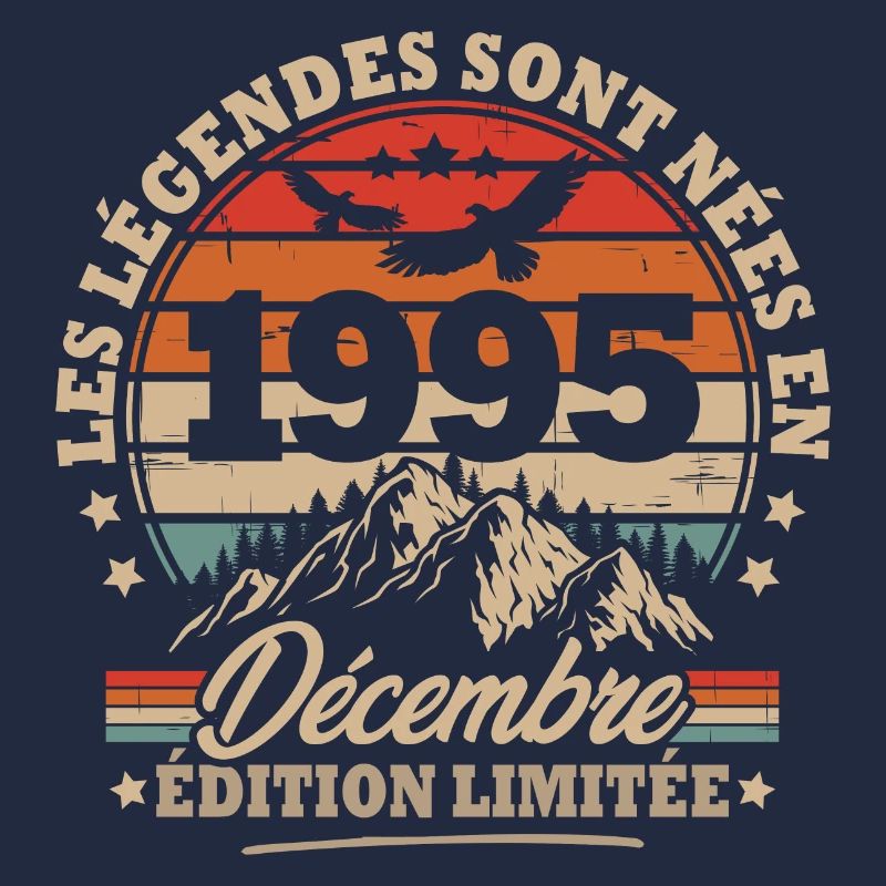 Geburtstagsgeschenk geboren im Dezember 1995