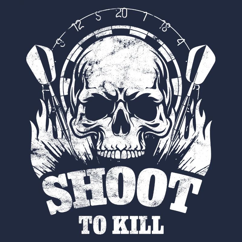 Dart Totenkopf - Shoot to kill - Geschenk