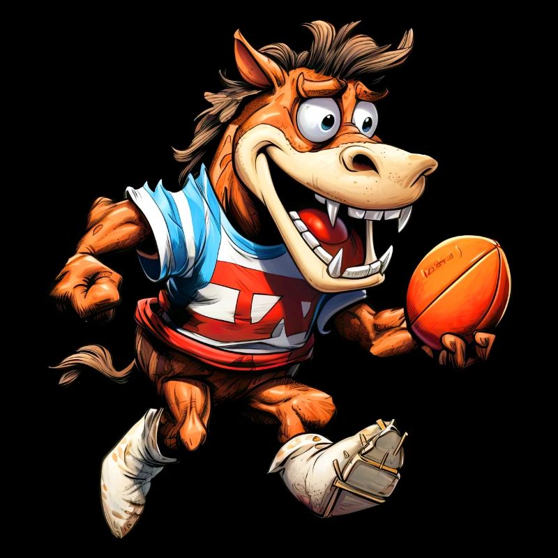 Pferde Rugby