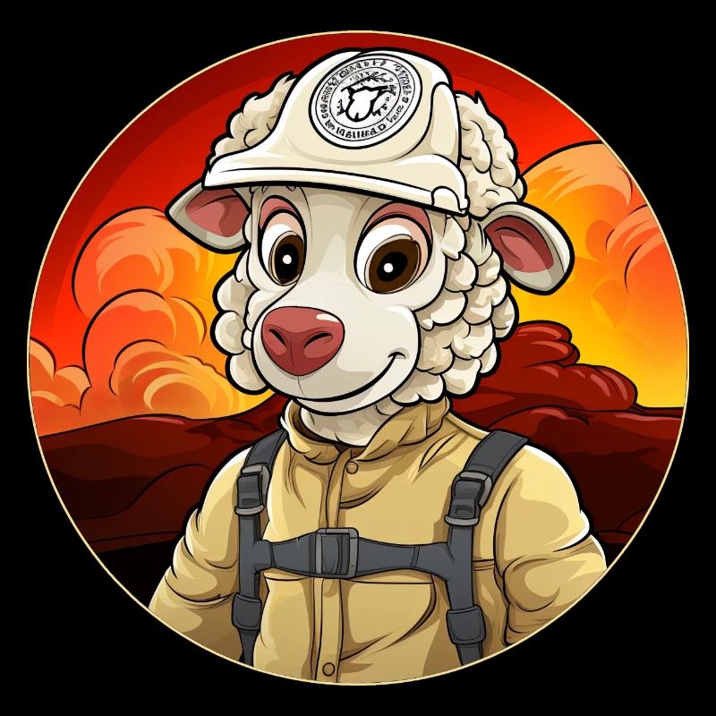 Feuerwehr Schafe