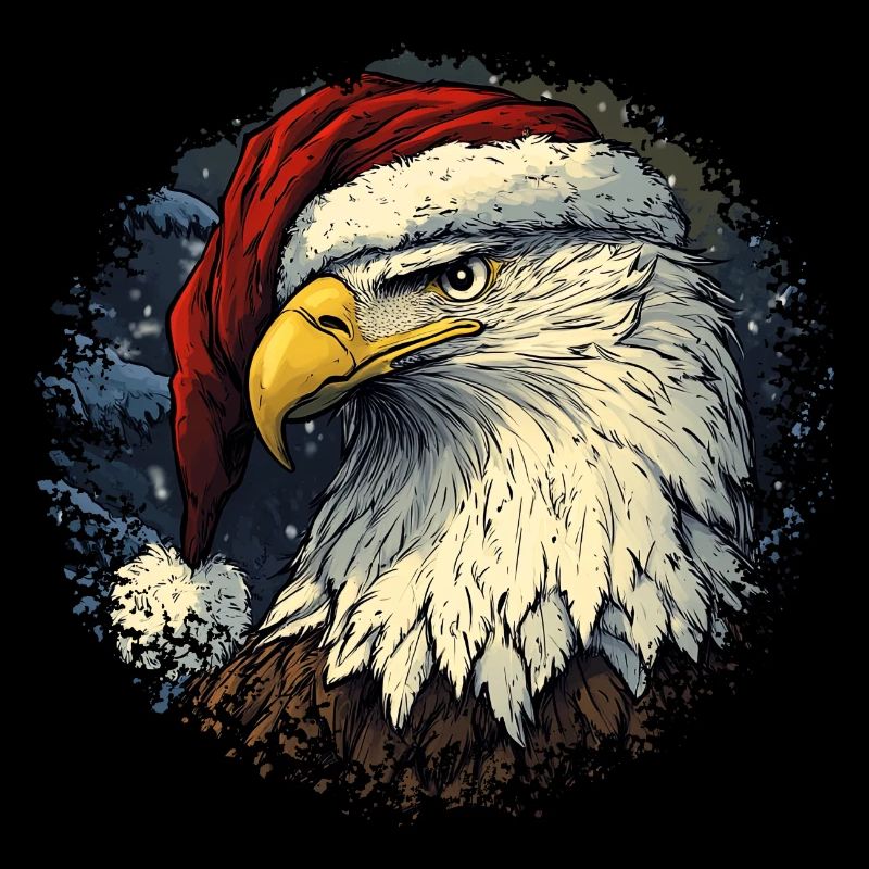 Eagle Christmas / Santa Claus Eagle