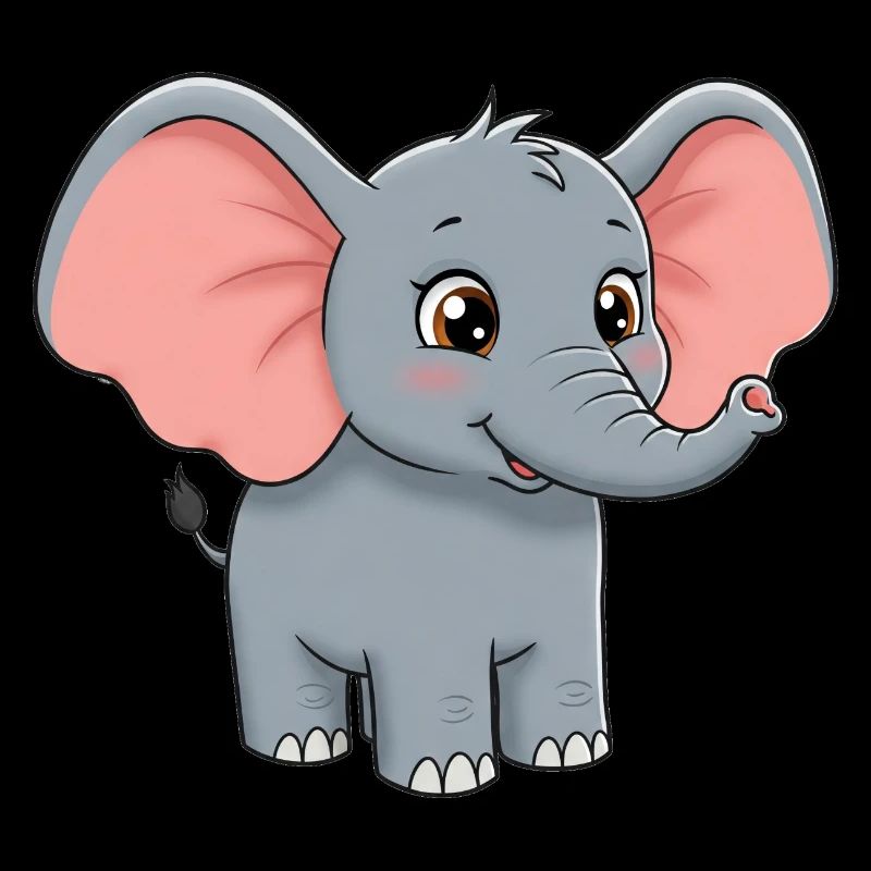 Tier Cartoon Elefant