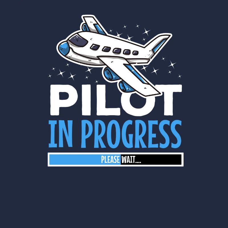 Gift for Student Pilot – Pilot in Progress Motif