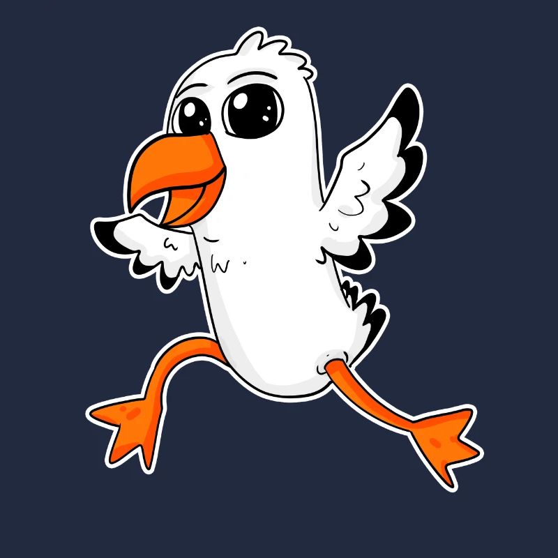 Süße Möwe